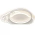Lustra LED cu telecomanda NUVIA 71W, Nor, lumina Rece/Calda/Neutra, Dimabila, Alb [2]