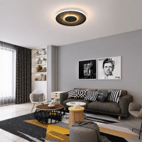 Lustra LED cu telecomanda LT656BK, 3000/4000/6000K, Ø40.5,46W, Negru Lustra LED cu telecomanda LT656BK, 3000/4000/6000K, Ø40.5,46W, Negru