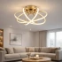 Lustra LED cu Telecomanda LT770/500GD, 45W, Lumina Calda/Rece/Neutra 3000K/4000K/6000K, Dimabila, Aurium Metal [3]