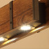 Lustra LED Vintage LV565/4, 12W, 3000K, Rustic Barn, Lemn si Metal, 100cm, Galben [4]