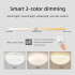 Lustra LED, 51W, Diametru 50cm, Lumina Calda/Rece/Neutra, Alb [4]