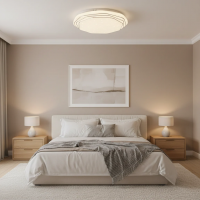 Plafoniera PL152 LED 35 cm, 31W, 3000K / 4000K / 6000K, Alb, Metal si Acril Plafoniera PL152 LED 35 cm, 31W, 3000K / 4000K / 6000K, Alb, Metal si Acril