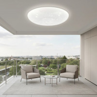 Plafoniera LED Flux 23 cm, 22W, 3000K / 4000K / 6000K, Alb, Metal si Acril Plafoniera LED Flux 23 cm, 22W, 3000K / 4000K / 6000K, Alb, Metal si Acril