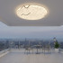 Plafoniera LED 23 cm, 22W, 3000K / 4000K / 6000K, Alb, Metal si Acril [2]
