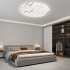 Plafoniera LED 35 cm, 31W, 3000K / 4000K / 6000K, Alb, Metal si Acril [3]