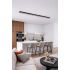 Proiector LED Liniar Aplicat Grila 72W, Lumina Neutra 4000k, 90 surse, 2.4 metri [2]