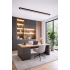 Proiector LED Liniar Aplicat Grila 72W, Lumina Neutra 4000k, 90 surse, 2.4 metri [3]