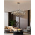 Candelabru Cristal NEXORA Eleganza, 10xE14, Diametru 50cm, Auriu Lucios, Inaltime Reglabila, Design Elegant [4]