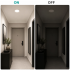Spot LED AKTOBE, Ø16.8cm, 12W, Rotund, Lumina Rece, Alb, Metal si Acrilic [2]