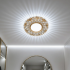 Spot LED ORBITA, 5W, Rotund, Lumina Rece/ Calda, Bronz Antichizat, Rasina si Sticla [3]