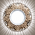 Spot LED ORBITA, 5W, Rotund, Lumina Rece/ Calda, Bronz Antichizat, Rasina si Sticla [4]