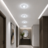 Spot LED ORBITA, 5W, Rotund, Lumina Rece + RGB, Alb, Rasina si Sticla [2]