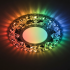 Spot LED ORBITA, 5W, Rotund, Lumina Rece + RGB, Alb, Rasina si Sticla [4]
