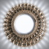 Spot LED ORBITA, 5W, Rotund, Lumina Rece / Calda, Bronz Antichizat, Rasina si Sticla [4]