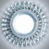 Spot LED ORBITA, 5W, Rotund, Lumina Rece + RGB, Alb, Rasina si Sticla [4]