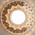 Spot LED ORBITA, 5W, Rotund, Lumina Rece/Calda, Bronz Antichizat, Rasina si Sticla [4]