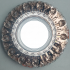 Spot LED ORBITA, 5W, Rotund, Lumina Rece / Calda, Bronz Antichizat, Rasina si Sticla [4]