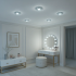 Spot LED ORBITA, 5W, Rotund, Lumina Rece / Calda, Bronz Antichizat, Rasina si Sticla [2]