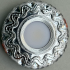 Spot LED ORBITA, 5W, Rotund, Lumina Rece + RGB, Alb, Rasina si Sticla [4]