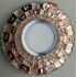 Spot LED ORBITA, 5W, Rotund, Lumina Rece / Calda, Bronz Antichizat, Rasina si Sticla [4]