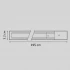 Sina Magnetica pentru Proiectoare LED, 195x3.2cm, Aplicata, Neagra [2]