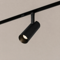 Proiector LED Magnetic CHIRCHIQ, Rotativ, Ø5.5cm, 20W, Lumina Neutra, Negru