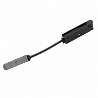 Conector Electric Flexibil Pentru Sina Magnetica NAVOI, Metal si Acrilic, Negru