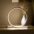 Veioza LED 21W, Lumina Rece/Calda/Neutra, Metal si Acril, Negru [4]