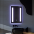 Oglinda LED Rectangulara, 50x70cm, C206S/50X70 Touch, Dimabila [3]