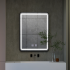 Oglinda LED Rectangulara, 50x70cm, EDGE Touch, Sistem Dezaburire, Rama Neagra [3]