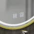 Oglinda LED Rotunda, 80cm, Glanz Touch, Sistem Dezaburire, Dimabila [4]