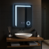 Oglinda LED Rectangulara, 60x80cm, Linea Touch, Sistem Dezaburire, Dimabila [3]