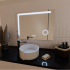 Oglinda LED Rectangulara, 80x60cm, Linea Touch, Sistem Dezaburire, Dimabila [3]