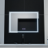 Oglinda LED Rectangulara, 70x50cm, RADIANTE Touch , Sistem Dezaburire, Dimabila [3]