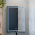 Oglinda LED RAYNA Touch, 60x80 cm, functie Dezaburire, Rama Auriu Brushed [3]