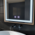 Oglinda LED Touch Kariri, 60x80 cm, functie Dezaburire, Rama Gold Rose Brushed [2]