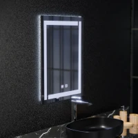 Oglinda LED Touch Finater 12W Sistem Dezaburire 60x45cm