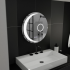 Oglinda LED Rotunda, 80cm, Orbis Touch, Sistem Dezaburire, Dimabila, E31S/80X80 [4]
