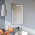Oglinda LED Rectangulara, 50x70cm, ECLISSA Touch, Sistem Dezaburire, Dimabila [4]