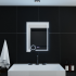 Oglinda LED Rectangulara, 60x80cm, CANTO Touch, Sistem Dezaburire, Dimabila [4]