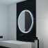 Oglinda LED Rotunda 60cm, Spirallus Touch, Sistem Dezaburire, Dimabila [3]