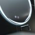 Oglinda LED Rotunda, 70cm, Zaffiro Touch, Sistem Dezaburire, Dimabila [3]
