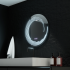 Oglinda LED Rotunda, 60cm, Lira Touch, Sistem Dezaburire, Dimabila [3]