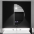 Oglinda LED Semiluna 50x100cm, Arcuat Touch, Sistem Dezaburire, Dimabila [3]