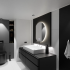 Oglinda LED Semiluna 54x60, Arcana Touch, Sistem Dezaburire, Dimabila [3]