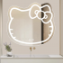 Oglinda LED Kitty Pisica, 80X70, Touch, Sistem Dezaburire, Dimabila [3]