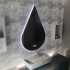 Oglinda LED Touch River, 52W, Sistem Dezaburire, 80X120cm, Forma de Picatura [3]