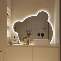 Oglinda LED Ursulet, 110X80, Touch, Sistem Dezaburire, Dimabila E66/110X80