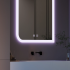 Oglinda LED CLARIVO Dreptunghiulara, 14W, 60X80cm, Touch, Sistem Dezaburire [2]