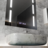 Oglinda LED Touch Erich S86/60X80 Sistem Dezaburire, Ceas si Temperatura 60x80 cm [2]